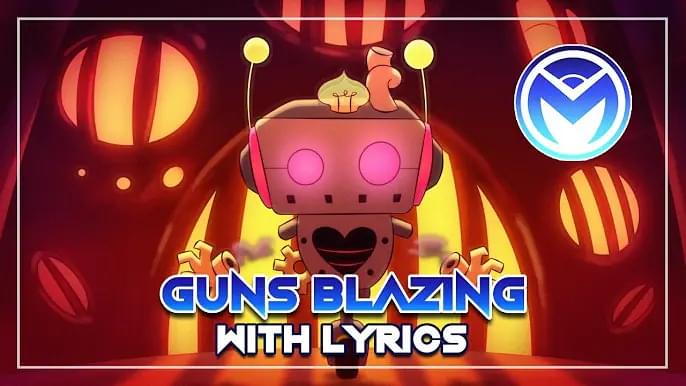 Album cover art for "Undertale Yellow - Guns Blazing - With Lyrics" by Man on the Internet & Alex Beckham