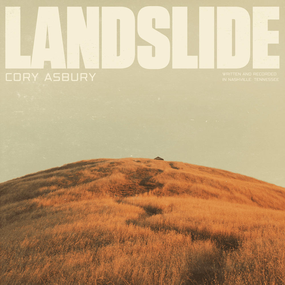 Album cover art for "Landslide" by Cory Asbury