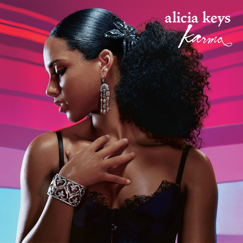 Album cover art for "Karma" by Alicia Keys