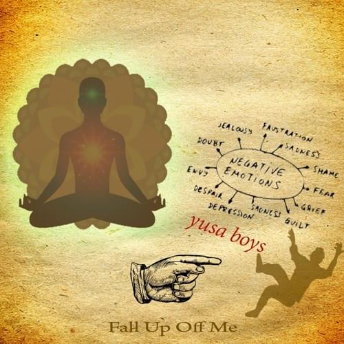 Album cover art for "Fall Up Off Me" by JGRXXN