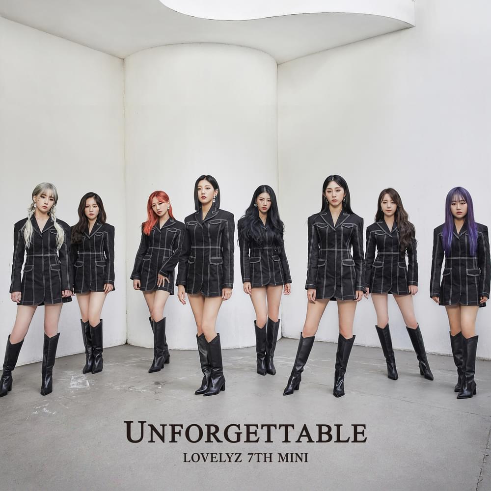 Album cover art for "절대, 비밀 (Never, Secret)" by Lovelyz