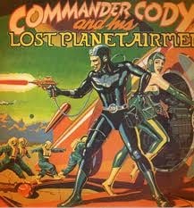 Album cover art for "Willin’" by Commander Cody and His Lost Planet Airmen