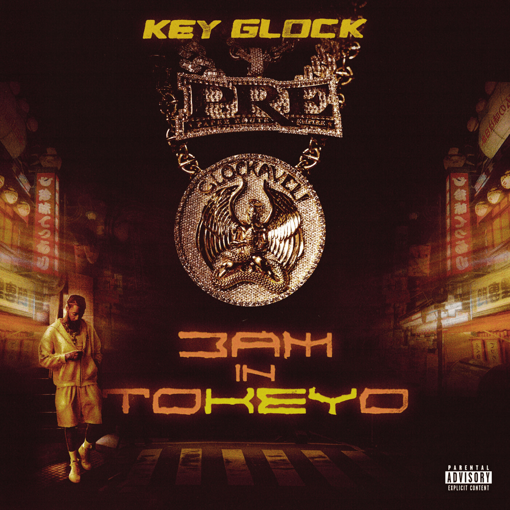 Album cover art for "3AM in ToKEYo" by Key Glock