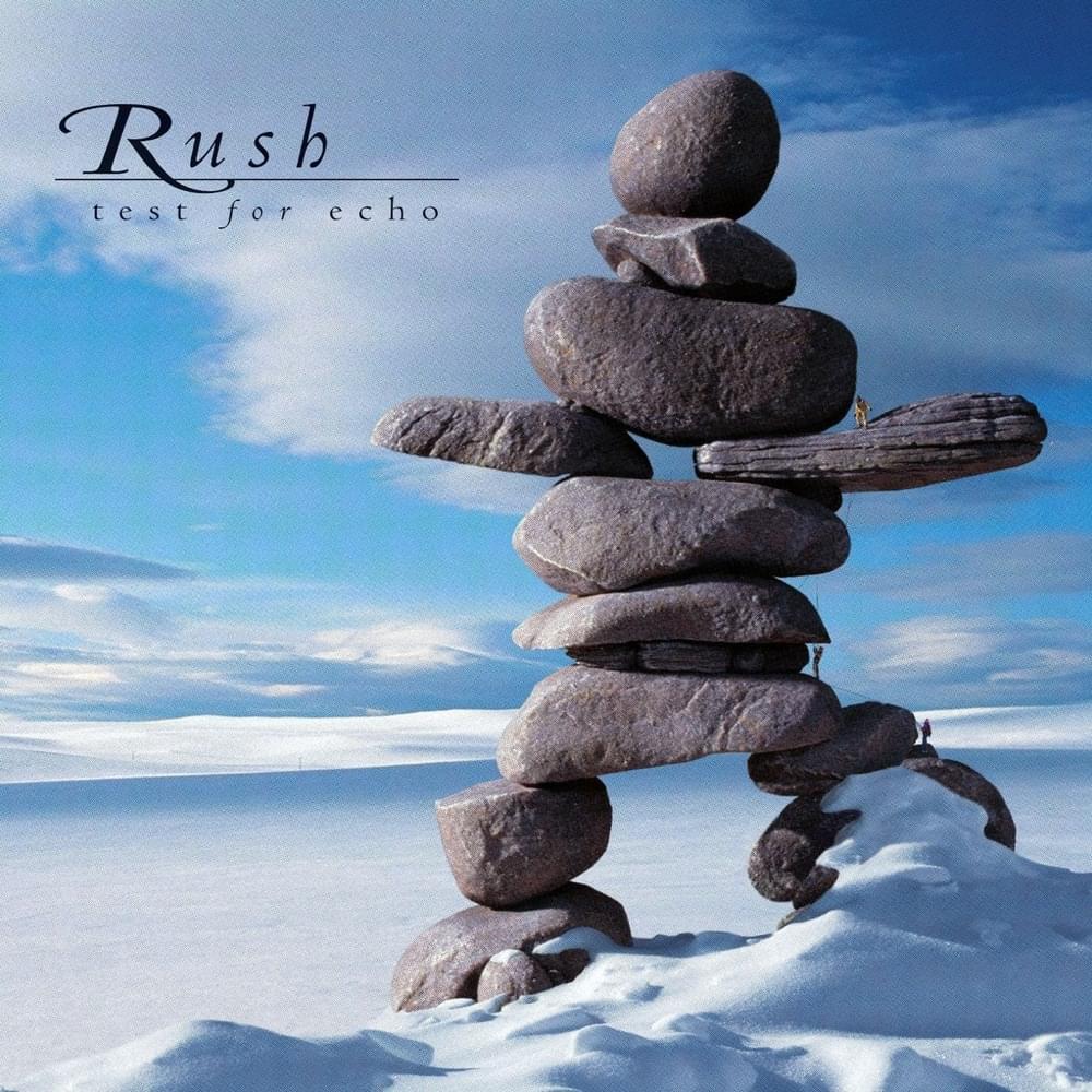 Album cover art for "Test for Echo" by Rush