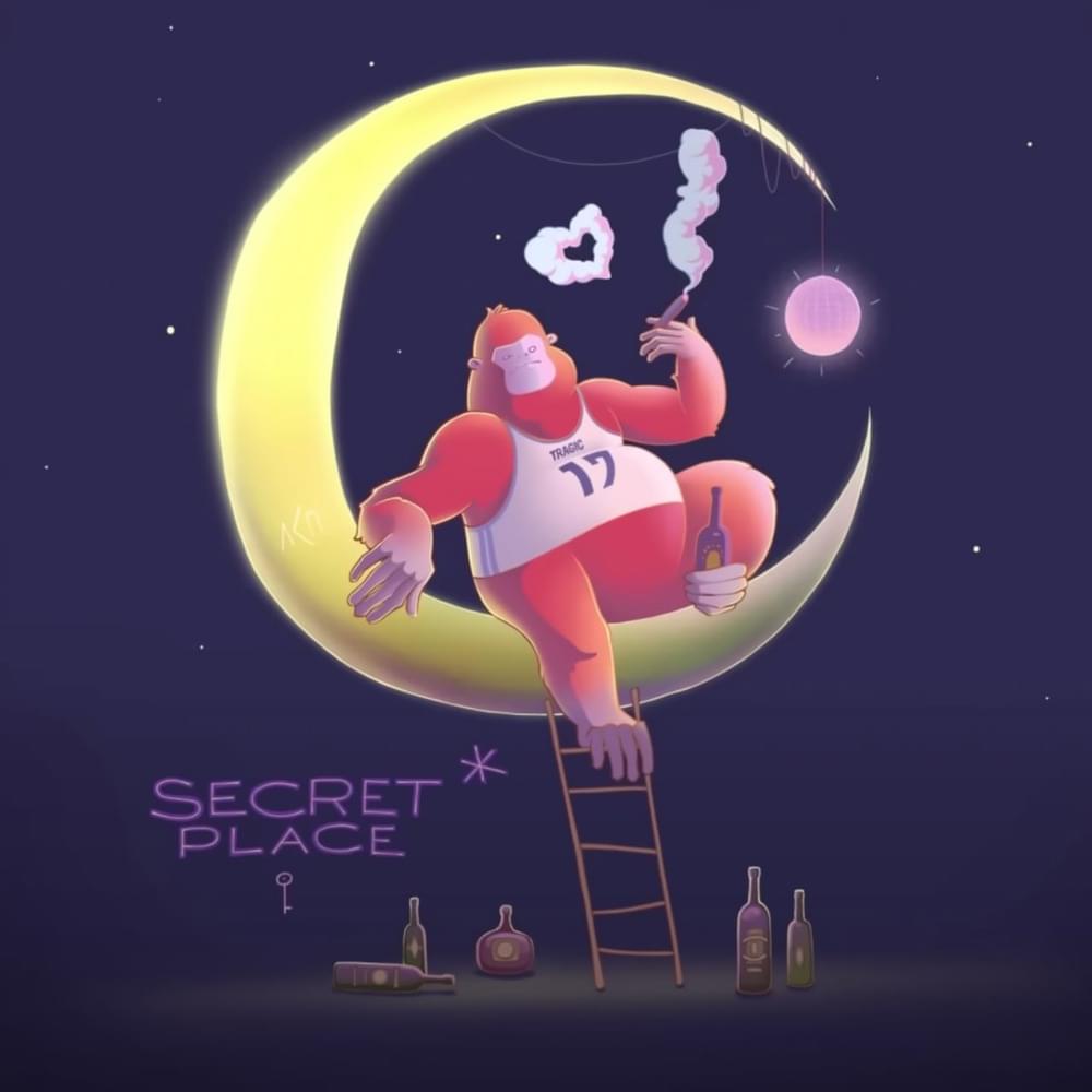 Album cover art for "Сикрет Плейс (Secret Place)" by ЛСП (LSP)
