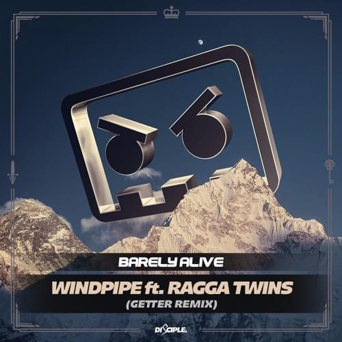 Album cover art for "Windpipe (Getter Remix)" by BARELY ALIVE & Ragga Twins