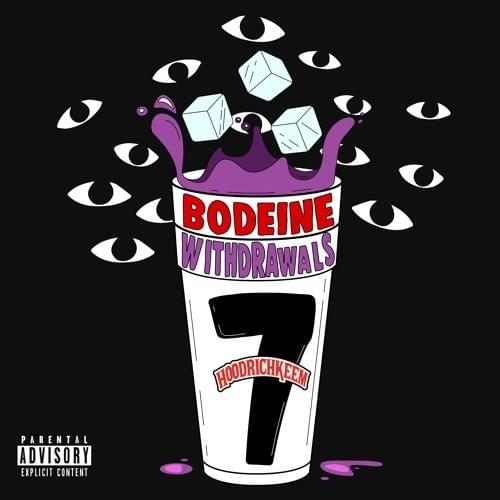 Album cover art for "Drop" by Hoodrich Keem