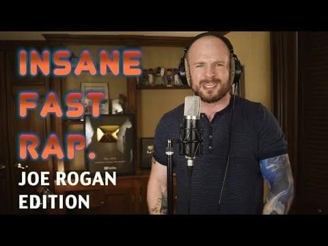 Album cover art for "Insane Fast Rap (Joe Rogan DISS)" by Mac Lethal