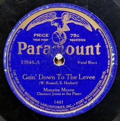 Goin’ Down To The Levee by Monette Moore