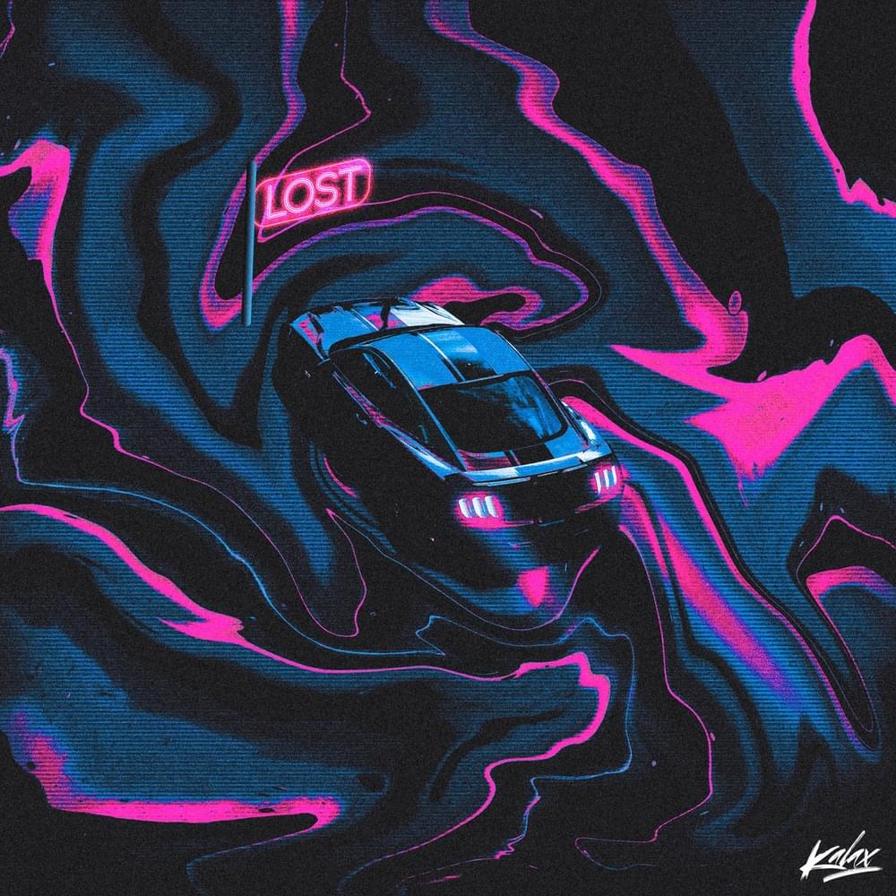 Album cover art for "LOST" by Kalax