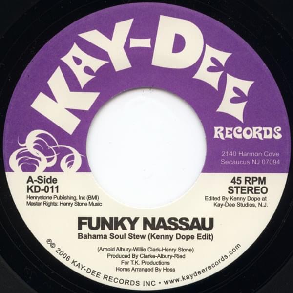 Album cover art for "Bahama Soul Stew (Kenny Dope Edit)" by Funky Nassau