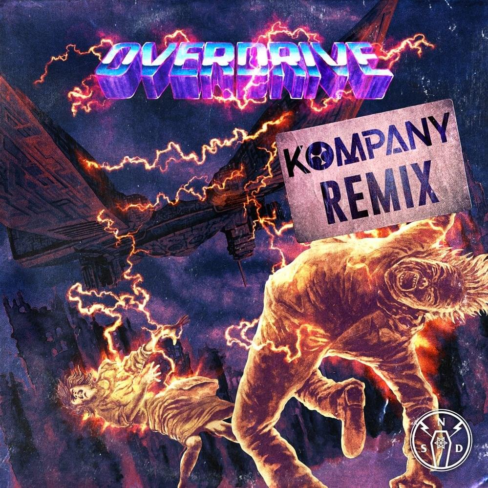 Album cover art for "Overdrive (Kompany Remix)" by Space Laces