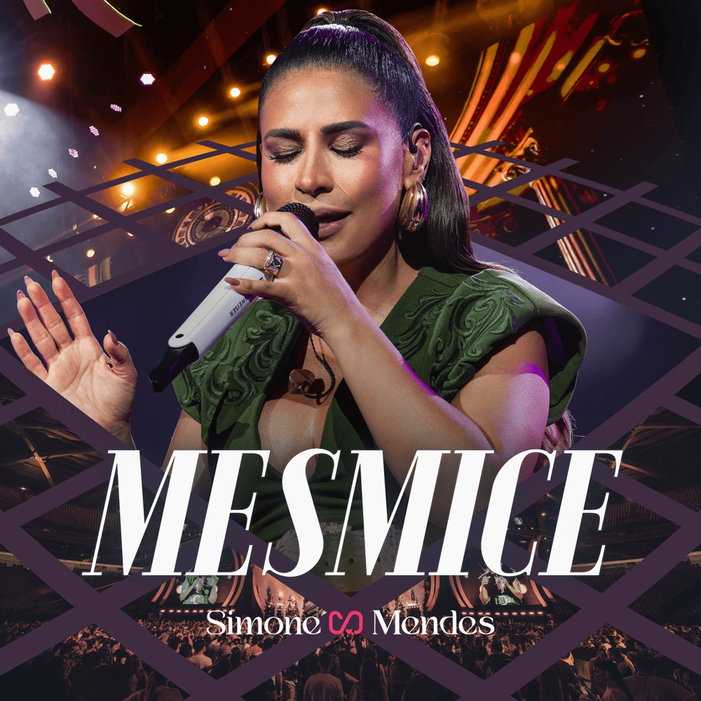 Album cover art for "Mesmice (Ao Vivo)" by Simone Mendes
