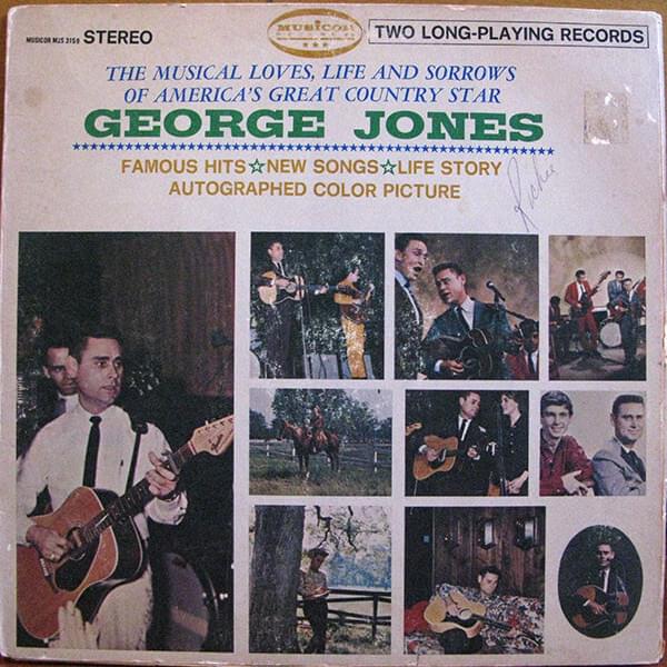 Album cover art for "Ruby, Don’t Take Your Love To Town" by George Jones