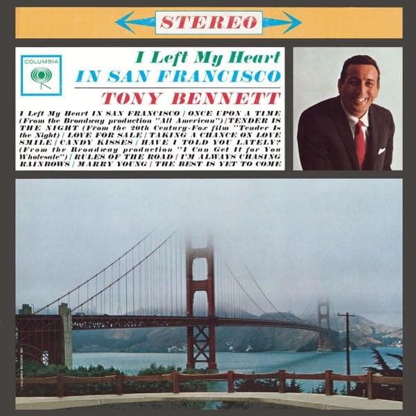 Album cover art for "Taking a Chance On Love" by Tony Bennett