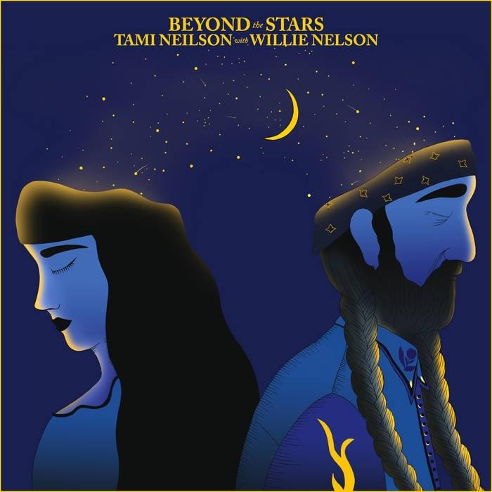 Album cover art for "Beyond the Stars" by Tami Neilson & Willie Nelson