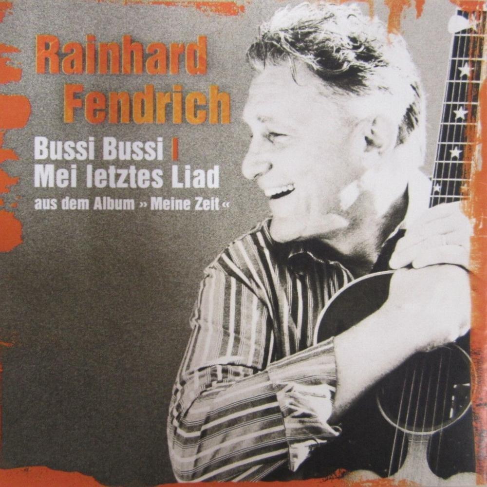 Album cover art for "Bussi, Bussi" by Rainhard Fendrich