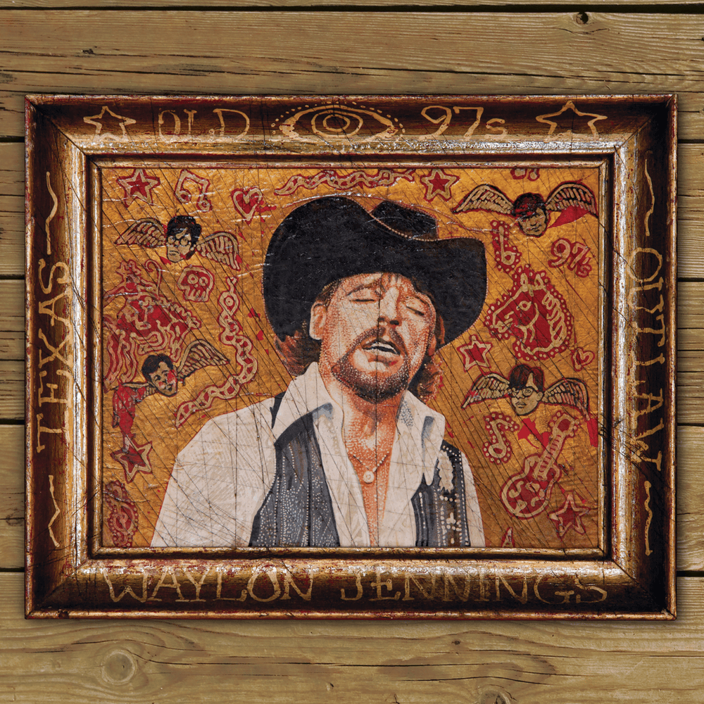Album cover art for "Iron Road" by Old 97's & Waylon Jennings