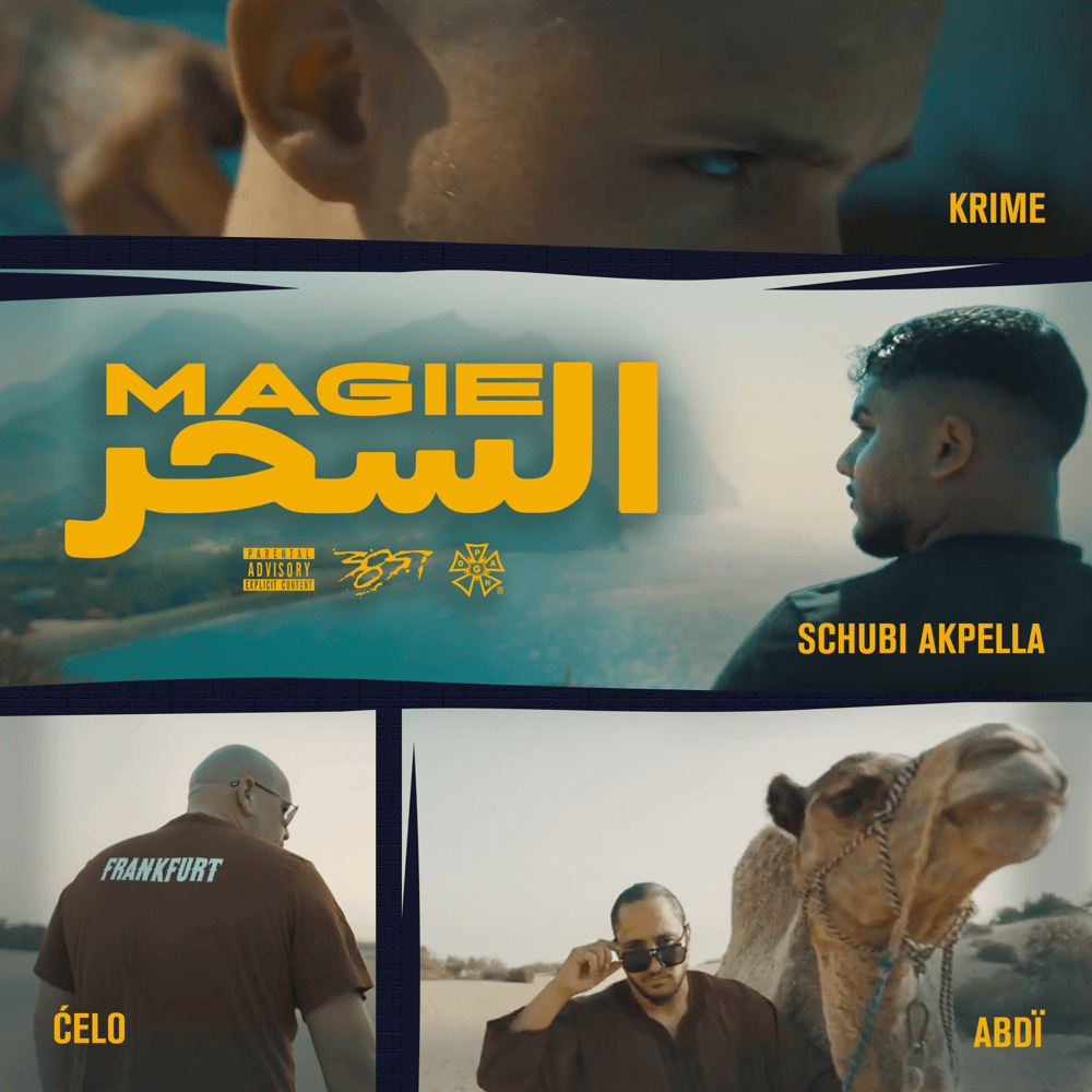 Album cover art for "Magie" by Celo & Abdi