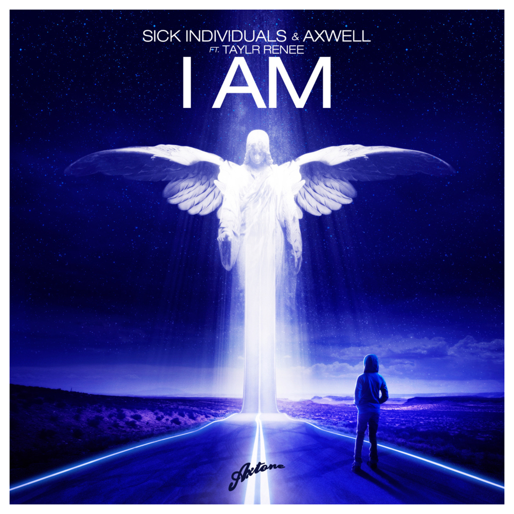 Album cover art for "I Am" by Axtone Records & Taylr Renee