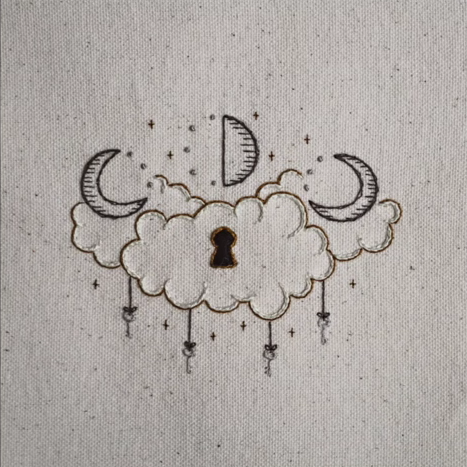 Album cover art for "Old Lace & Ivory" by Into It. Over It.