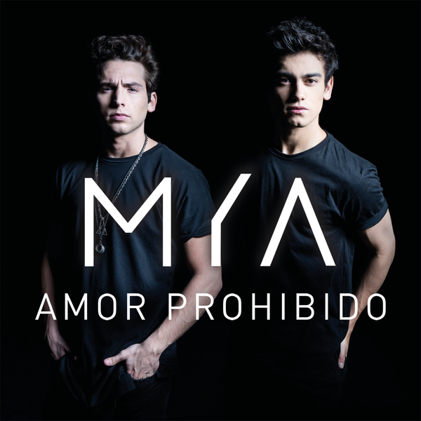 Album cover art for "Amor Prohibido" by MYA (ARG)