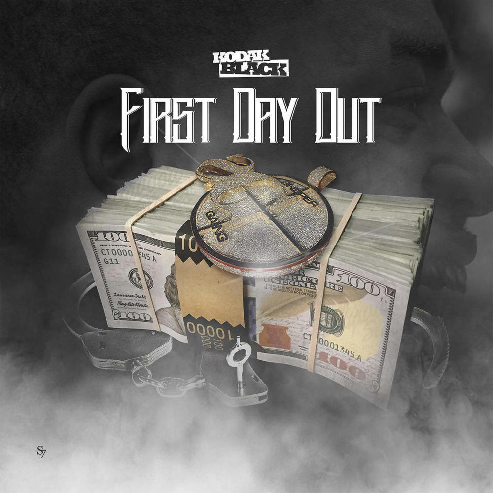 Album cover art for "First Day Out" by Kodak Black