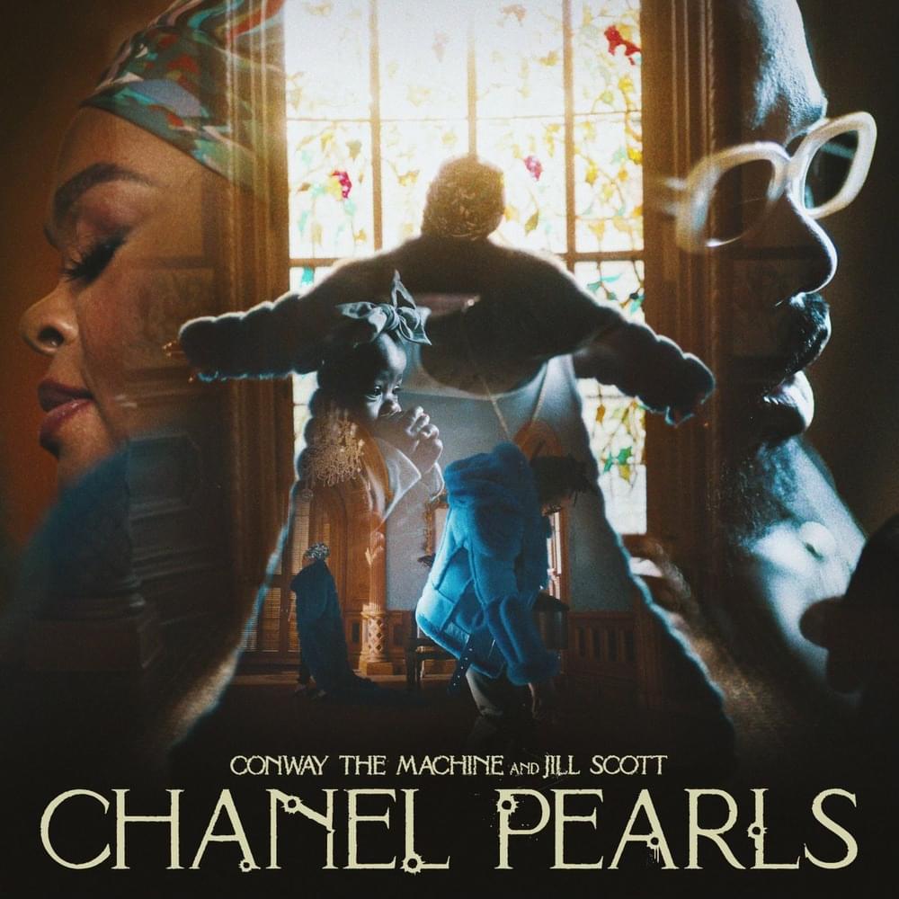 Album cover art for "Chanel Pearls" by Conway the Machine