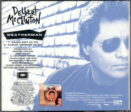 Album cover art for "Weatherman" by Delbert McClinton