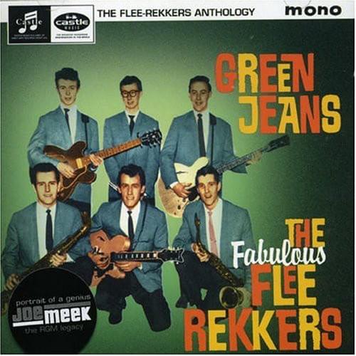 Album cover art for "Green Jeans" by The Flee-Rekkers