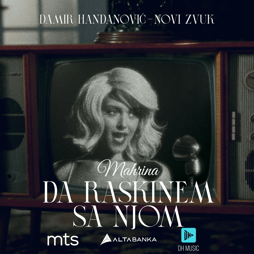 Album cover art for "Da raskinem sa njom" by Mahrina
