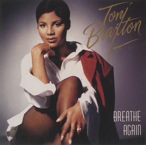 Album cover art for "Breathe Again (Extended Mix)" by Toni Braxton