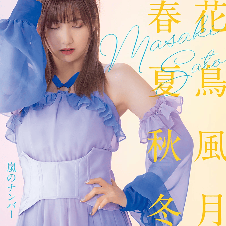 Cover image for 嵐のナンバー/花鳥風月 春夏秋冬 (Arashi no Number/Kachou Fuugetsu Shunkashuutou) [Type C]