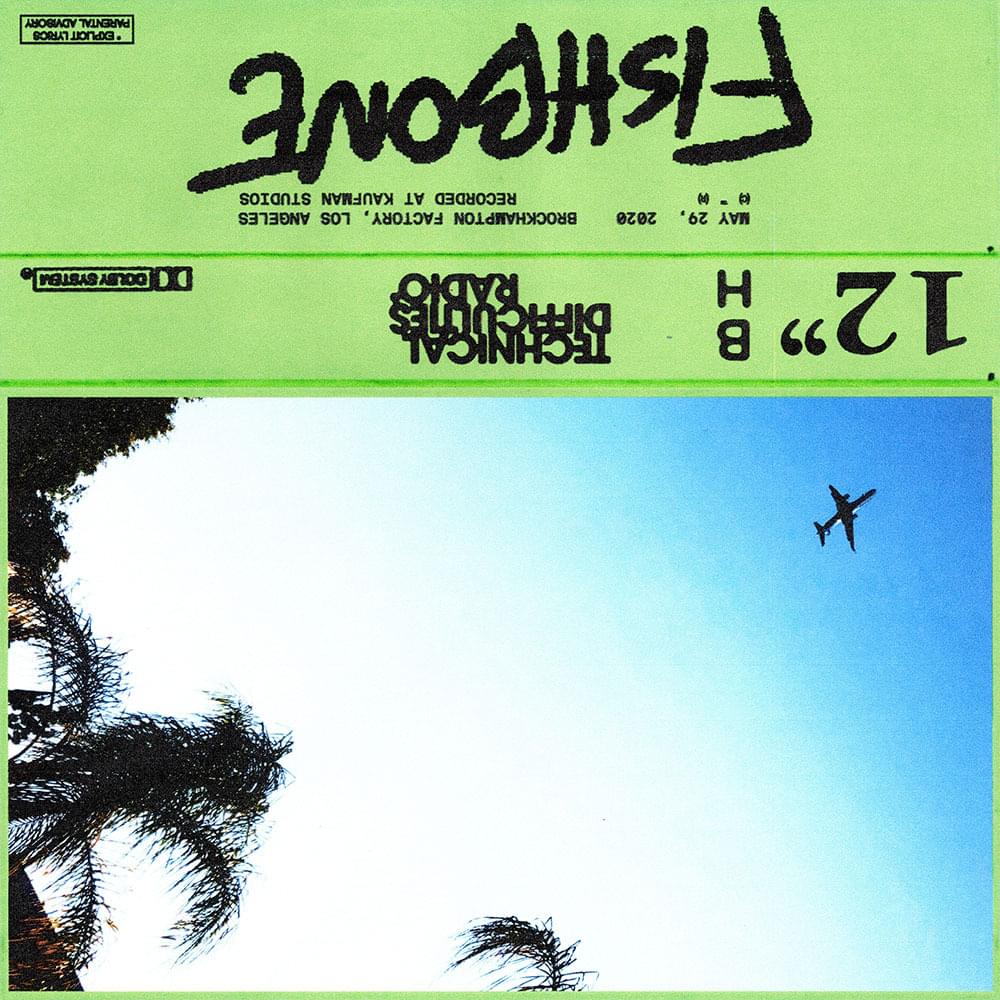 Album cover art for "fishbone" by BROCKHAMPTON