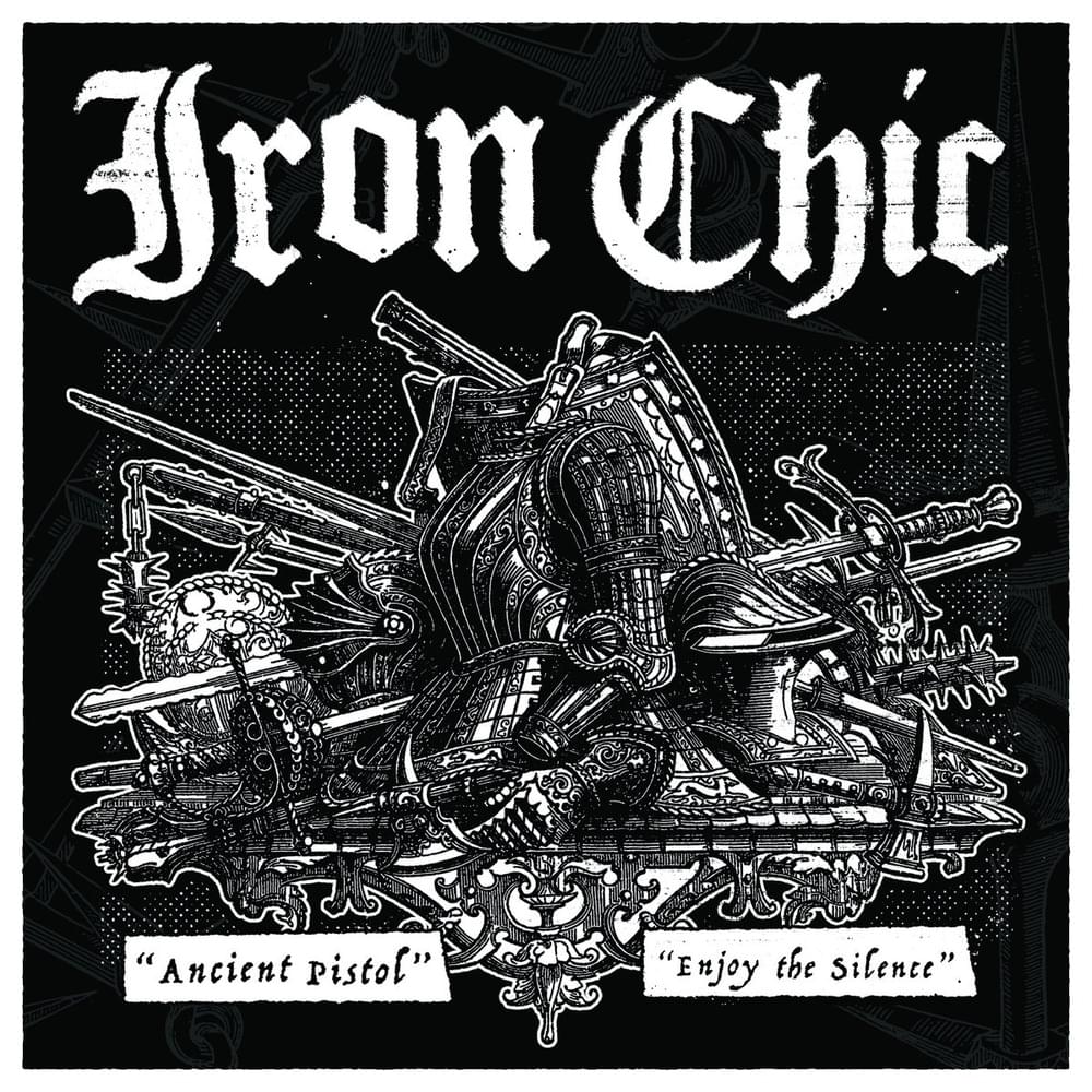 Album cover art for "Ancient Pistol" by Iron Chic