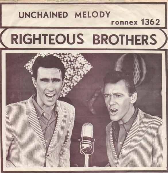 Album cover art for "Unchained Melody" by The Righteous Brothers