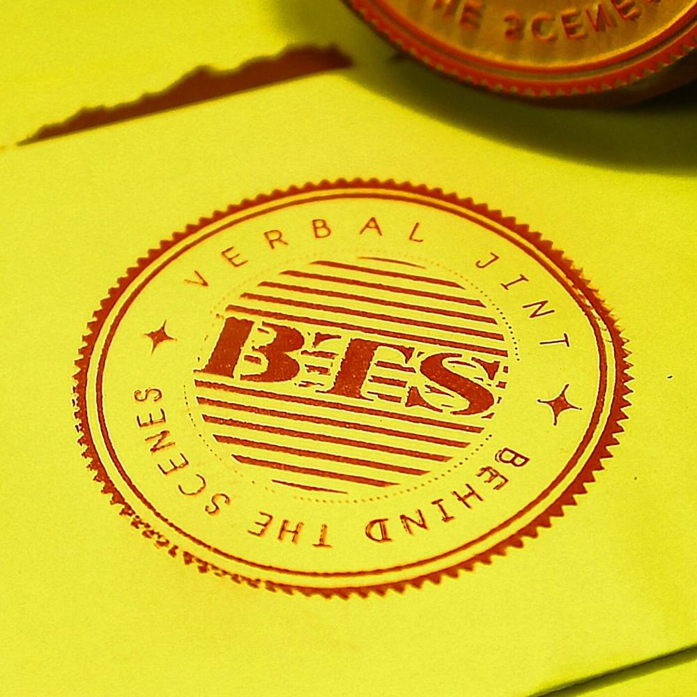 Album cover art for "BTS (무대 뒤) (Behind The Scenes)" by Verbal Jint (버벌진트)