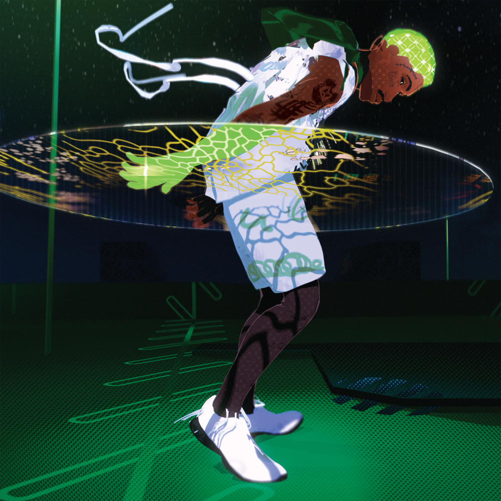 Album cover art for "Heavenly" by Lil Tracy