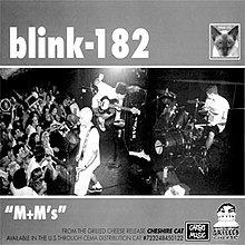 Album cover art for "M+M’s" by blink-182