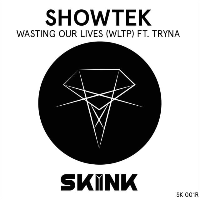 Album cover art for "Wasting Our Lives (WLTP)" by Showtek & Tryna