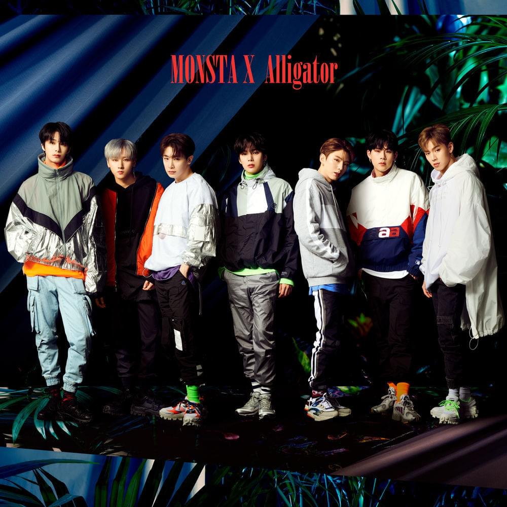 Album cover art for "SWISH" by MONSTA X