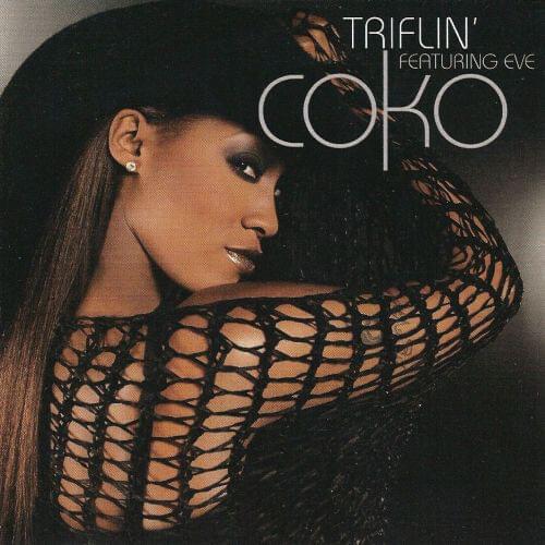 Album cover art for "Triflin’" by Coko & Eve