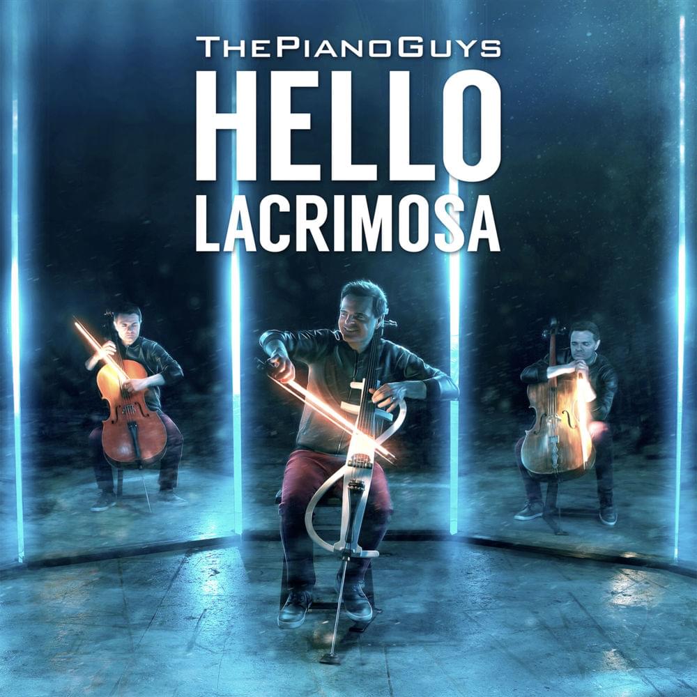 Album cover art for "Hello / Lacrimosa" by The Piano Guys