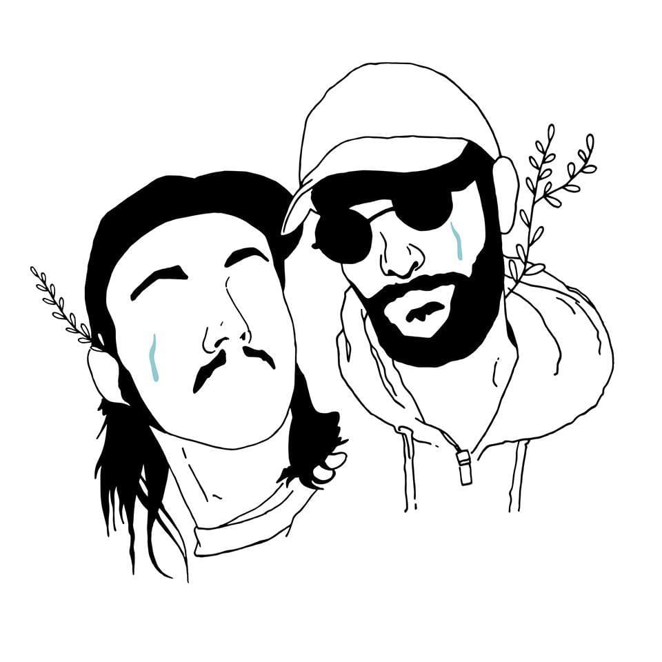 Album cover art for "C’est mon boulot" by Senamo & Roméo Elvis