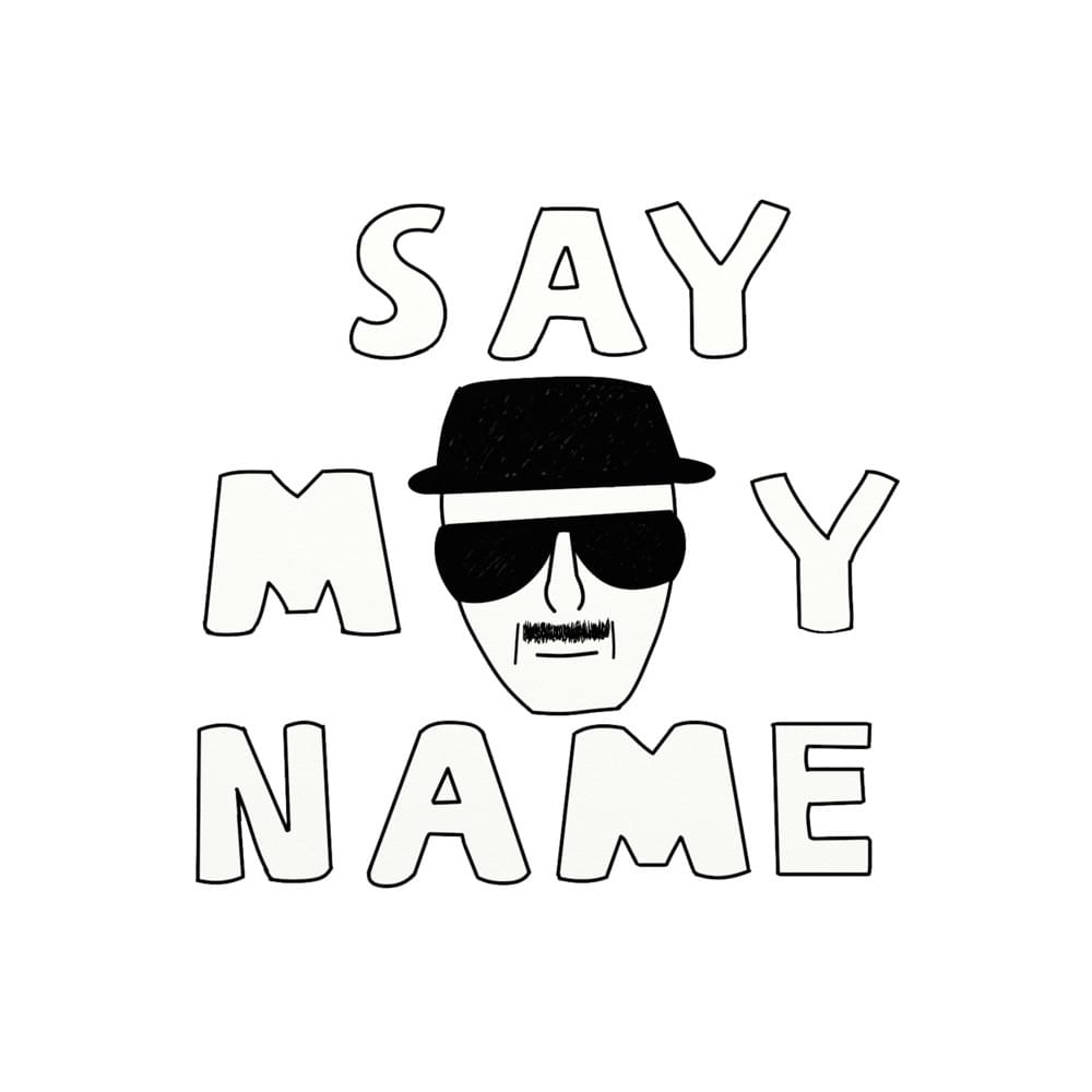 Album cover art for "Say My Name" by Take/Five & Holly