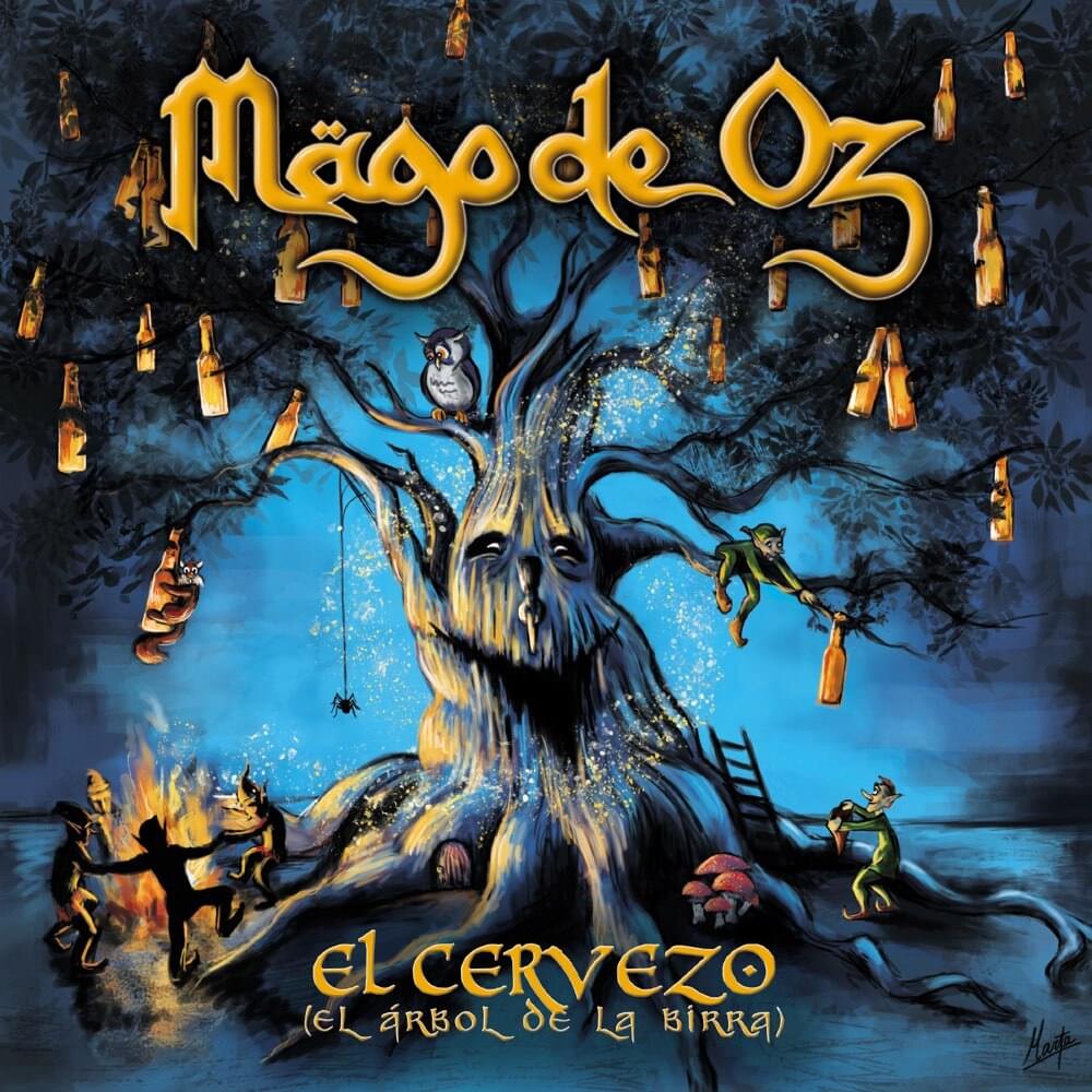 Album cover art for "El Cervezo (El árbol de la birra)" by Mägo de Oz