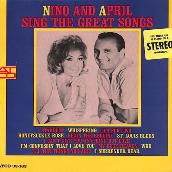 Album cover art for "Stardust" by Nino Tempo And April Stevens
