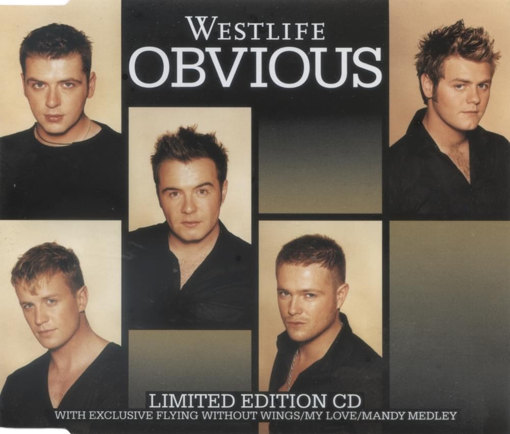 Album cover art for "Obvious" by Westlife