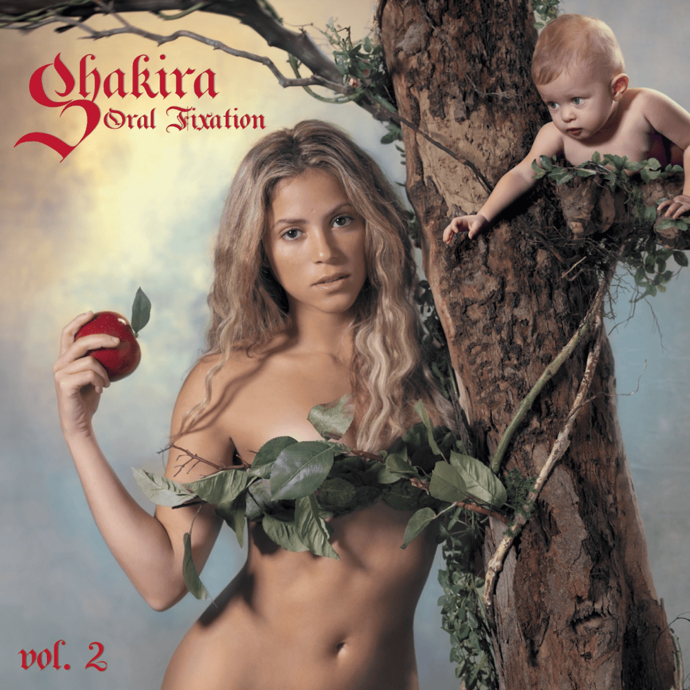 Album cover art for "Something" by Shakira