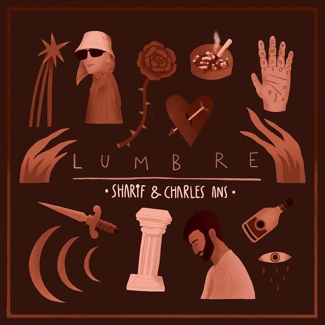 Album cover art for "Lumbre" by Sharif & Charles Ans